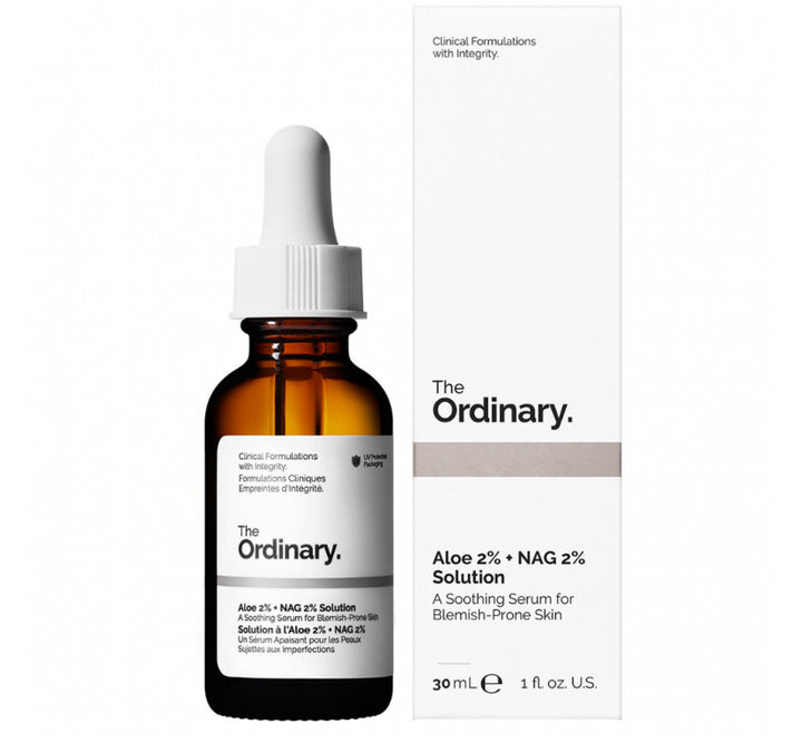 The Ordinary Aloe 2% + NAG 2% Solution - 30ml | ذا اورديناري سيروم بالاوليفيرا - 30 مل
