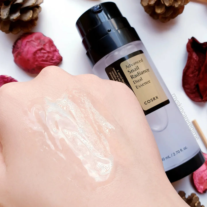 Cosrx Advanced Snail Radiance Dual Essence - 80ml | كوزركس ايسنس الحلزون المضاعف - 80 مل