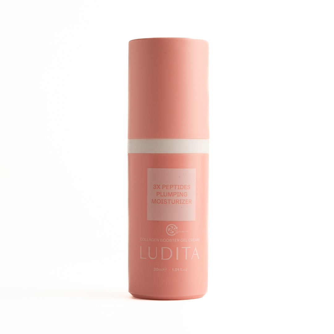 LUDITA 3X Peptides Plumping Moisturizer - 30ml | لوديتا كريم مرطب للوجه بالببتيدات - 30مل