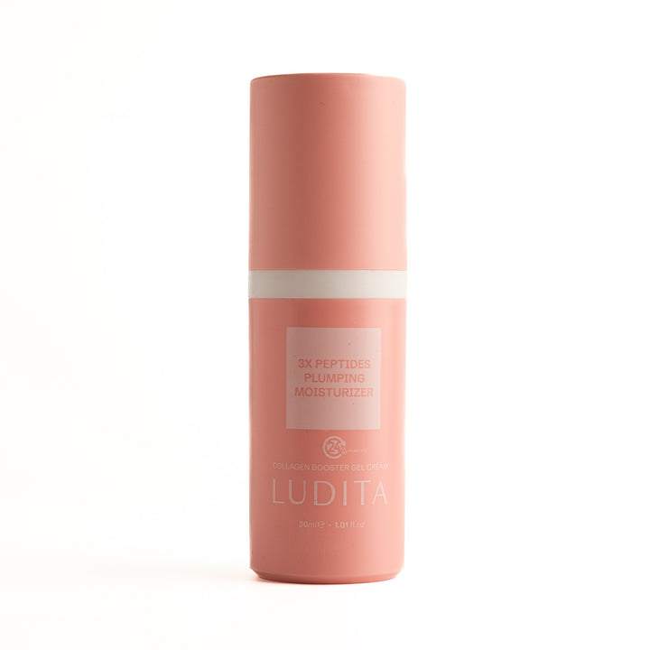 LUDITA 3X Peptides Plumping Moisturizer - 30ml | لوديتا كريم مرطب للوجه بالببتيدات - 30مل