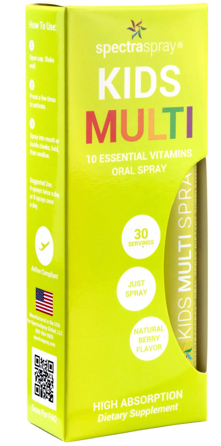 ivitamin kids multivitamin spray - 240 Sprays | اي فيتامين بخاخ فموي متعدد الفيتامينات للأطفال - 240 رشة