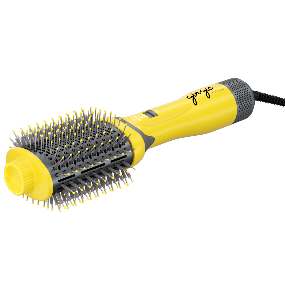 Gingie the Quickie Mine Big hair brush - 1200w | جنجي  فرشاة تصفيف الشعر الحجم الكبير - 1200 واط
