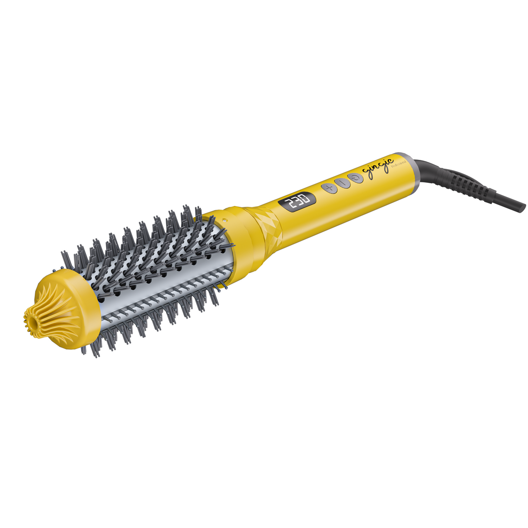 gingie Thermal Round Brush - 1200w | جنجي  فرشاة حرارية دائرية لتصفيف الشعر - 1200 واط