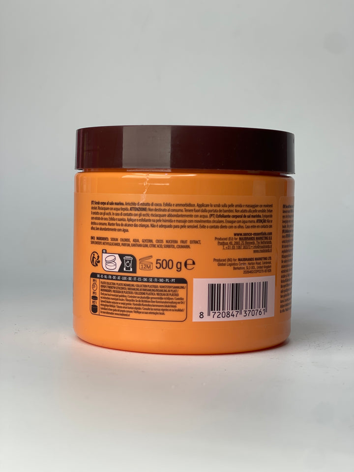 Sence Beauty Sea Salt Scrub Coconut -500g | سينس بيوتي مقشر للجسم بملح البحر و جوز الهند - 500 غرام