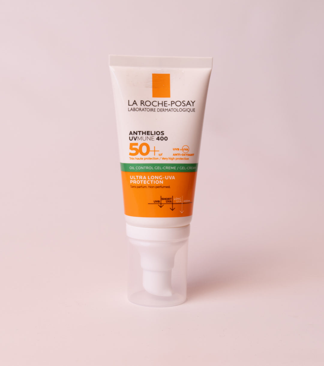 LA ROCHE-POSAY Innovation Anthelios Uvmune 400 Oil Control Gel Cream SPF50 - 50ml | لاروش بوزيه واقي شمسي بعامل حماية 50 - 50 مل