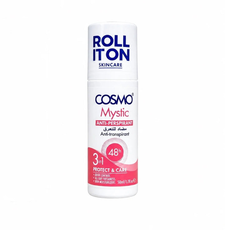 COSMO COSMETICS Anti-perspirant Roll It on 48h - 50ml | كوزمو كوزمتكس مزيل عرق رول أون مضاد للتعرق - 50مل