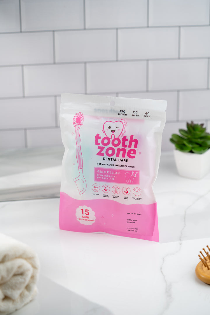 Tools & Cases Tooth Zone Dental Care - 15 Mini Toothbrushes | فرش اسنان مصغرة - 15 فرشة