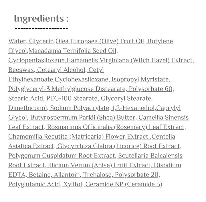 TIRTIR Ceramic Cream Refreshing Skin  - 50ml | ترتر كريم مرطب و منعش للبشرة - 50 مل