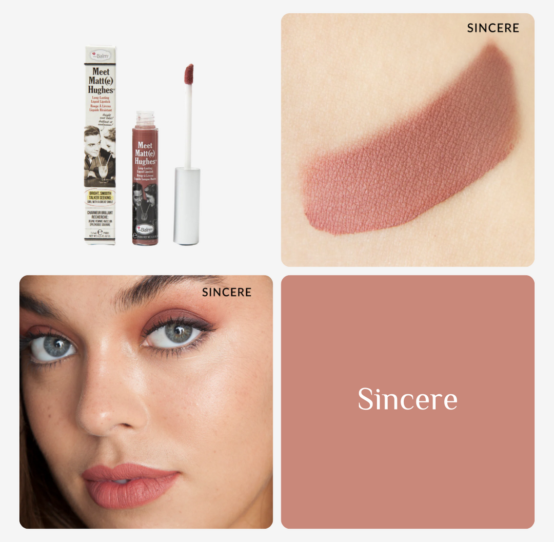 the Balm Meet Matt (e) Hughes - 7.4ml | ذا بالم أحمر شفاه سائل مات - 7.4 مل