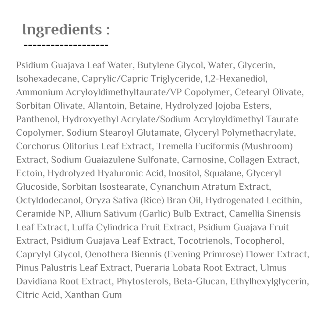 BENTON Guava Moisture Soothing Cream - 80ml | بينتون كريم مرطب و مهدئ للبشرة بالجوافة - 80 مل