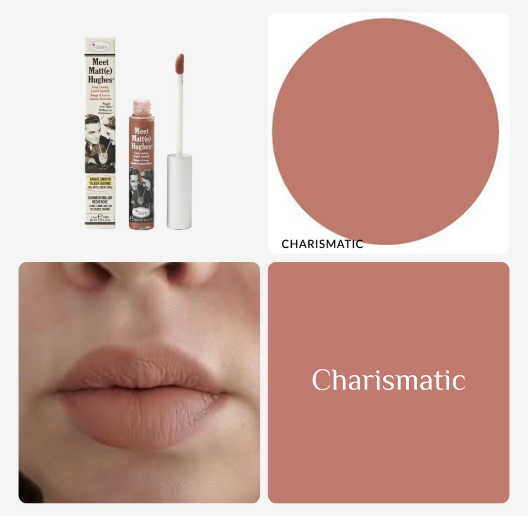 the Balm Meet Matt (e) Hughes - 7.4ml | ذا بالم أحمر شفاه سائل مات - 7.4 مل