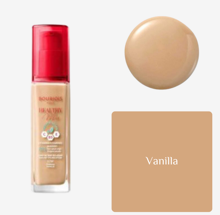 BOURJOIS Healthy mix Foundation - 30ml | بورجوا كريم أساس مرطب - 30 مل