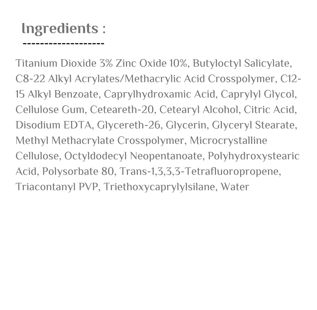 Tizo sheerfoma non-tinted spf 30 - 100g | تايزو واقي شمسي بدون لون فيزيائي spf30 - 100 غرام