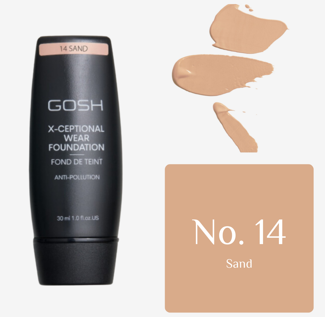 Gosh X-Ceptional Wear Makeup - 30ml | جوش كريم أساس مرطب - 30 مل