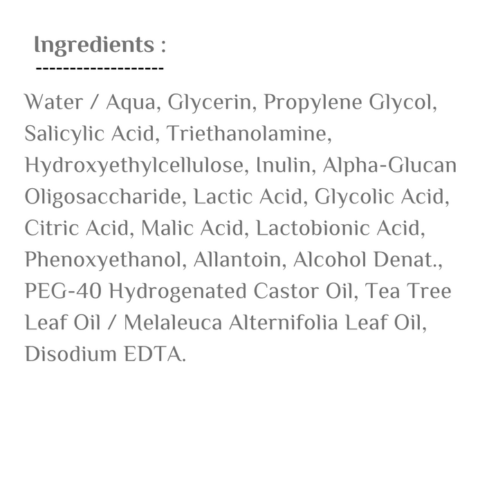 Revuele Spot Gel AHA-BHA-RHA acids and tea tree - 25ml | ريفويل جل موضعي لعلاج الحبوب بالأحماض و زيت شجرة الشاي - 25 مل