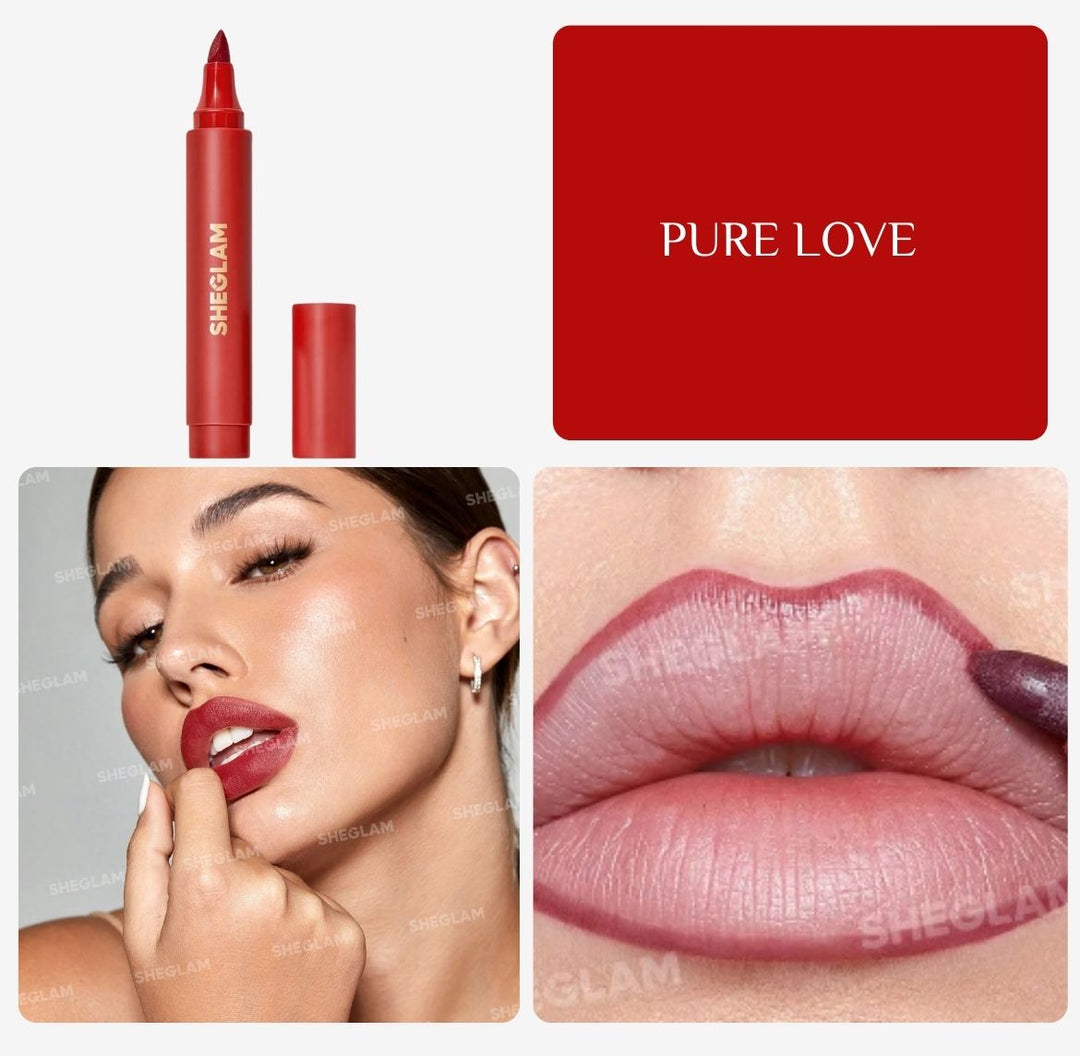 Sheglam Love Stained Lip Tint Marker | شيكلام قلم تحديد الشفاه الملون