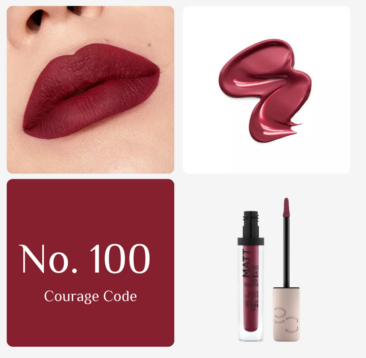 Catrice Matt Pro Ink Non Transfer Liquid Lipstick | كاتريس أحمر شفاه بتأثير مات