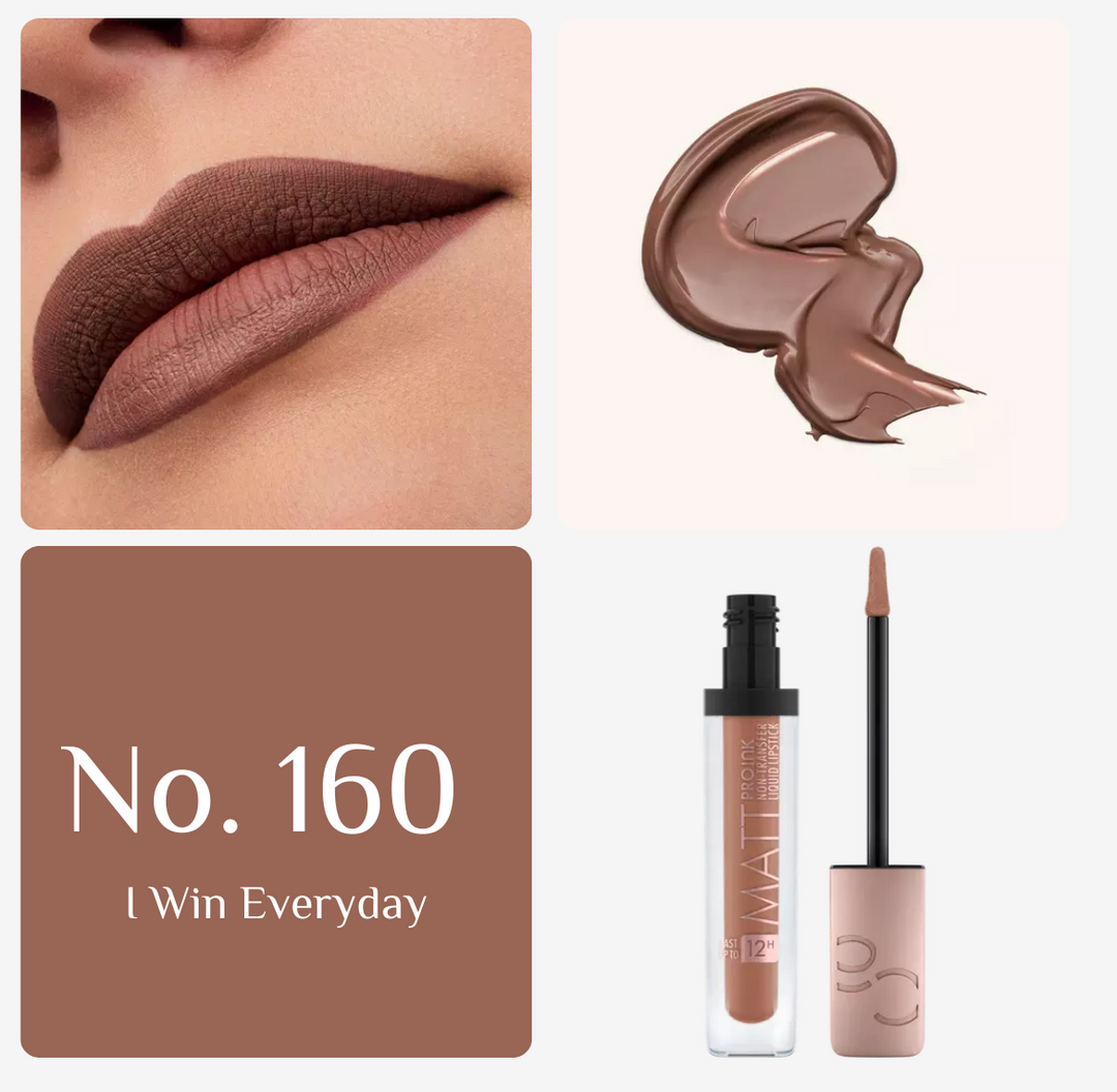 Catrice Matt Pro Ink Non Transfer Liquid Lipstick | كاتريس أحمر شفاه بتأثير مات
