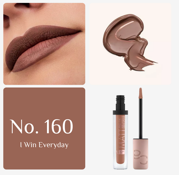 Catrice Matt Pro Ink Non Transfer Liquid Lipstick | كاتريس أحمر شفاه بتأثير مات