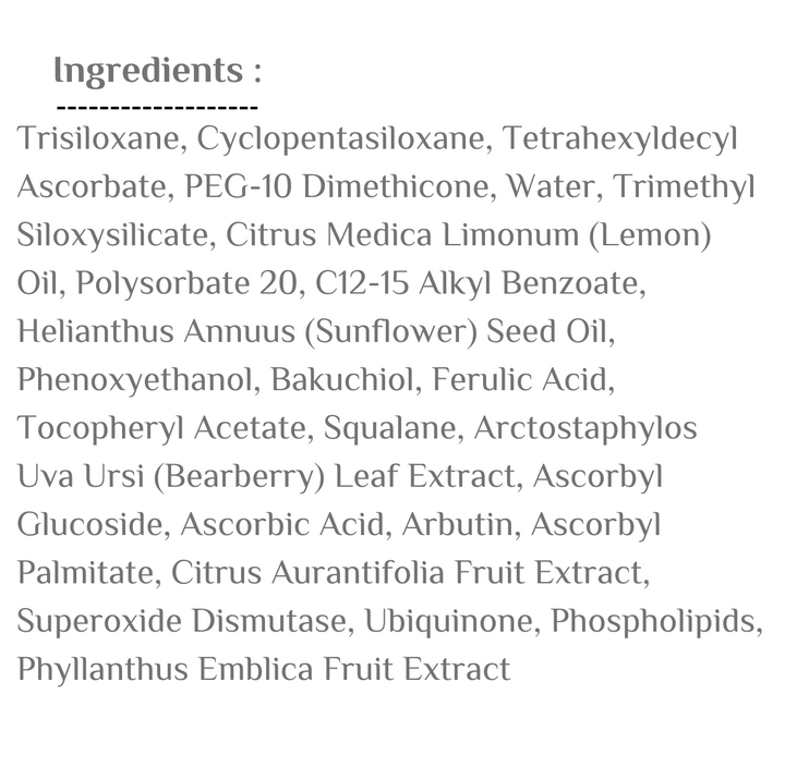 Tizo Photoceutical Vitamina C + E Serum - 29ml | تايزو سيروم فيتامين سي و اي - 29 مل