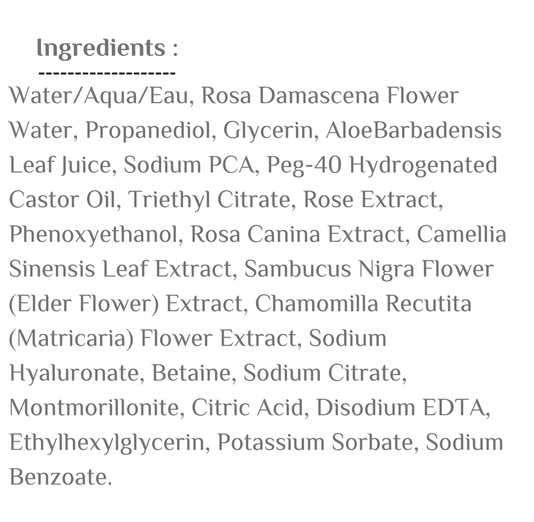 Rose Tonic Nourishing Toner | Toner ava Gulê