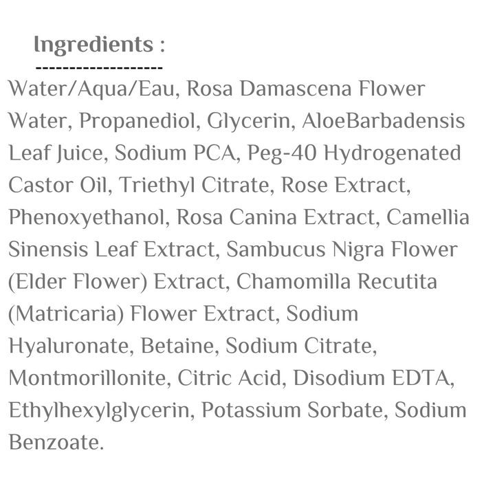 Rose Tonic Nourishing Toner | Toner ava Gulê