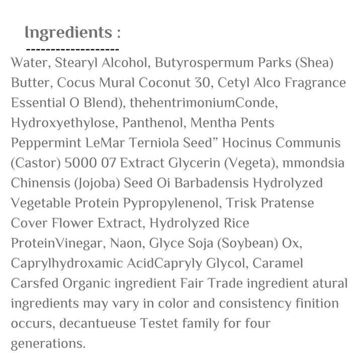 LUXURY Jamaican Black Castor Oil Conditioner - 1000ml | لكجري بلسم زيت الخروع الأسود الجامايكي - 1000 مل