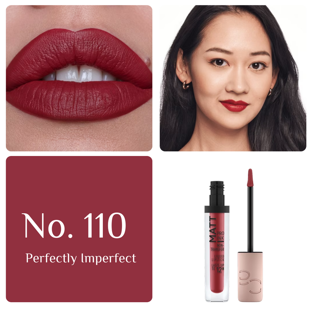 Catrice Matt Pro Ink Non Transfer Liquid Lipstick | كاتريس أحمر شفاه بتأثير مات