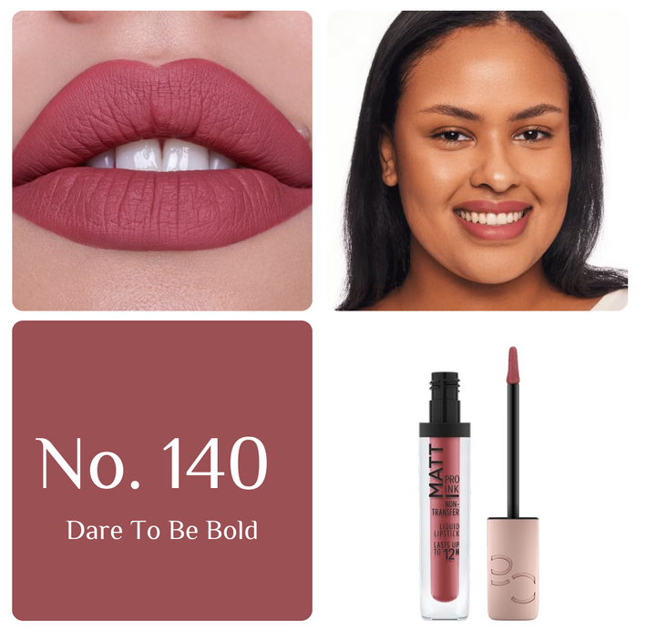 Catrice Matt Pro Ink Non Transfer Liquid Lipstick | كاتريس أحمر شفاه بتأثير مات