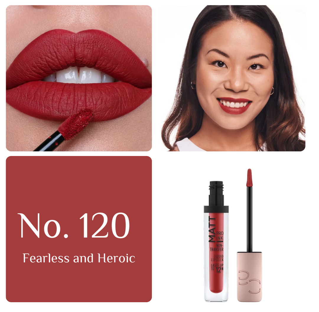 Catrice Matt Pro Ink Non Transfer Liquid Lipstick | كاتريس أحمر شفاه بتأثير مات