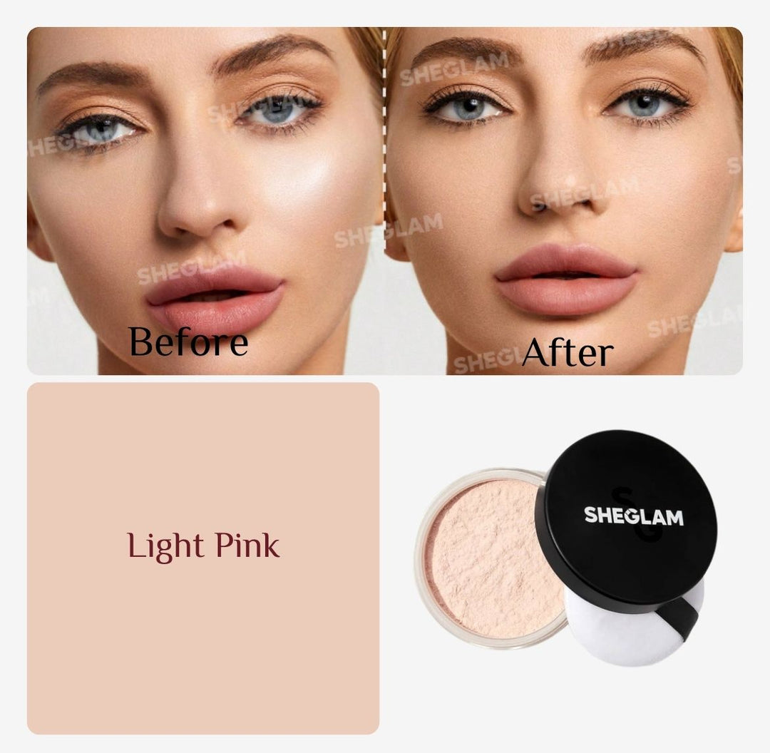 Sheglam Baked Glow Setting Powder |شيكلام بودرة حرة لتثبيت المكياج
