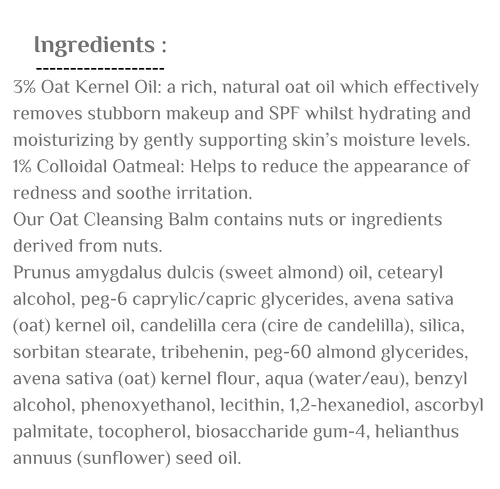 The Inkey List Oat Oil Cleanser for Normal/Sensitive Skin - 150ml | ذا انكي ليست غسول زيتي الشوفان للبشرة العادية / الحساسة - 150 مل