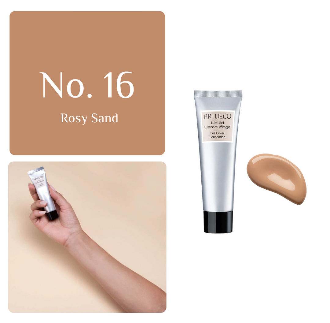 Artdeco Liquid Camouflage Full Cover Foundation | ارديكو كريم أساس عالي التغطية