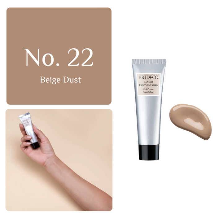 Artdeco Liquid Camouflage Full Cover Foundation | ارديكو كريم أساس عالي التغطية