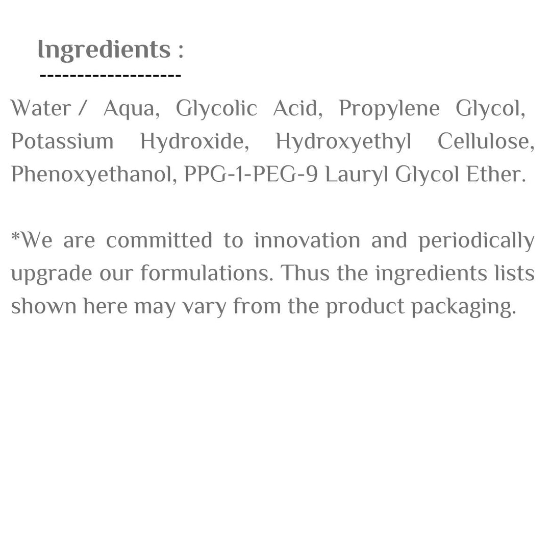 Revuele CYS exfoliating solution Glycolic acid - 30ml | ريفويل سيروم غليكوليك اسيد - 30 مل