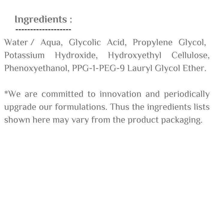 Revuele CYS exfoliating solution Glycolic acid - 30ml | ريفويل سيروم غليكوليك اسيد - 30 مل