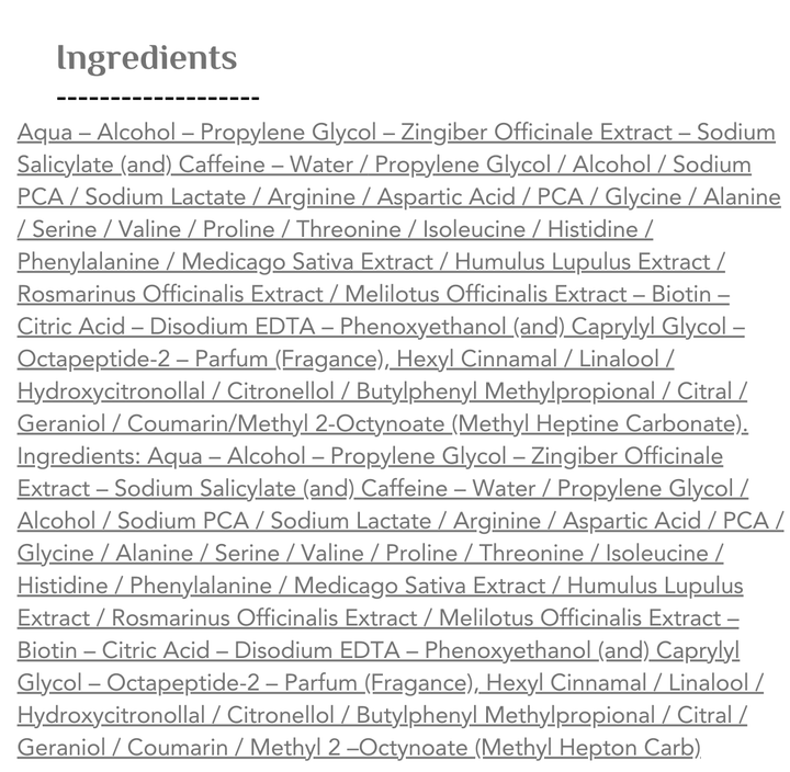 Widi Care Cabeleira Fortifying Elixir Hair Growth - 120ml | ويدي كير الكسير لتقوية الشعر - 120 مل