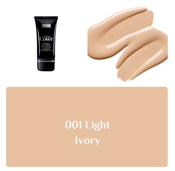 Pupa Extreme Cover Foundation Spf 15 - 30ml | بوبا كريم أساس إكستريم كوفر - 30مل