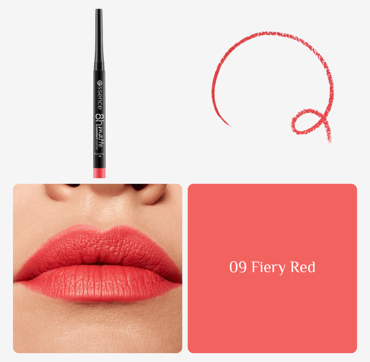 Essence 8H Matte Comfort Lipliner | ايسنس محدد شفاه مات