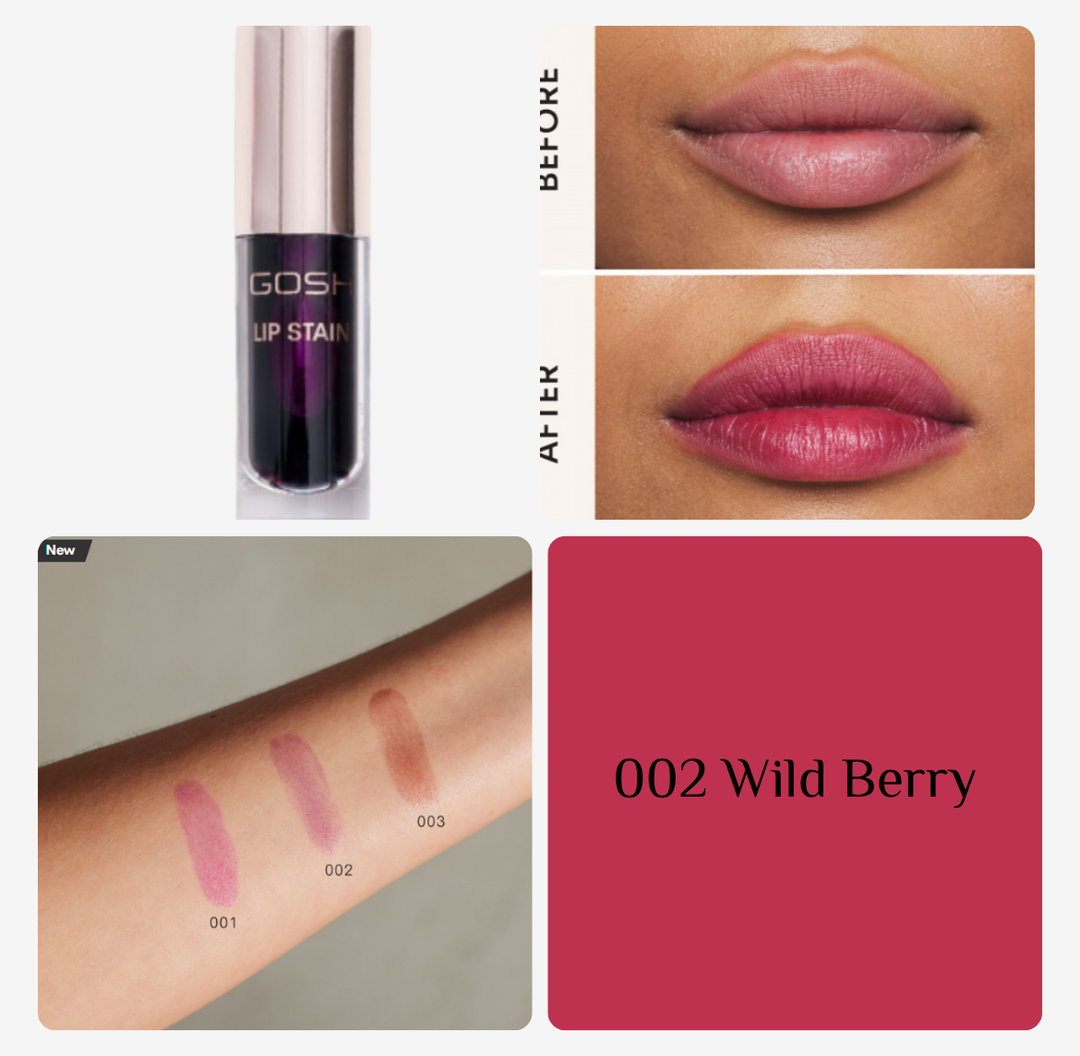 Gosh Lip Stain - 3ml | جوش تنت للشفاه - 3 مل