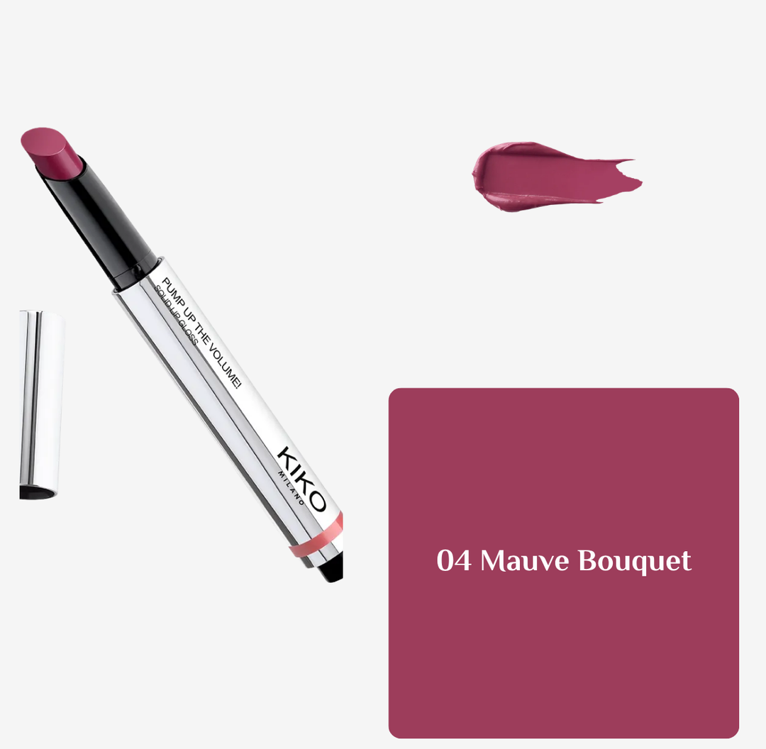 KIKO Street Heart pump up the volume solid lip gloss - 2g | كيكو قلم غلوس للشفاه - 2غ