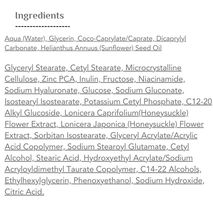 Q+A Zinc PCA Rebalancing Moisturiser - 75ml | كيو بلس ايه مرطب للبشرة الدهنية و المختلطة - 75 مل
