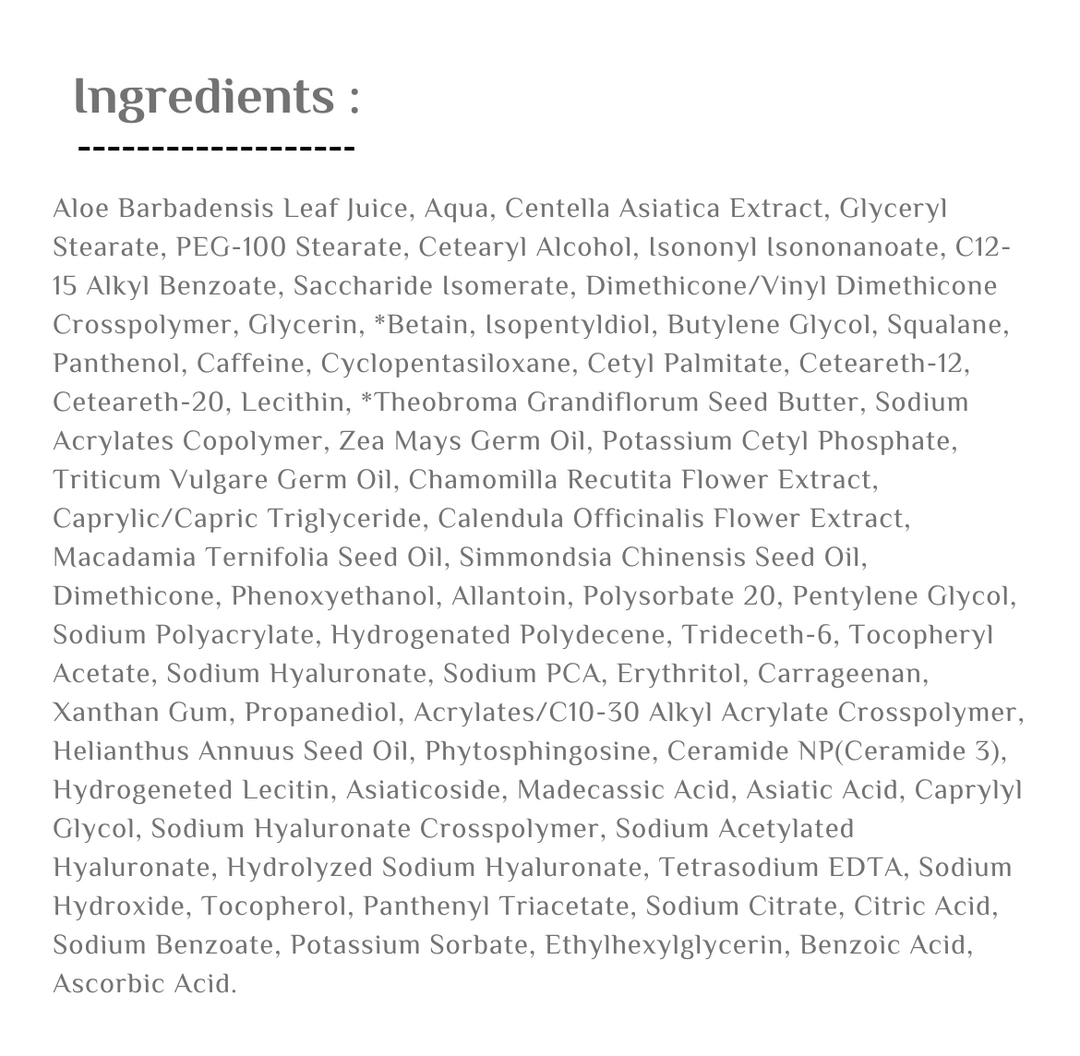 SiNOZ Cica Pure Cica Intensive Moisturizing and Repairing Care Cream - 50ml | سينوز كريم مرمم للبشرة - 50 مل