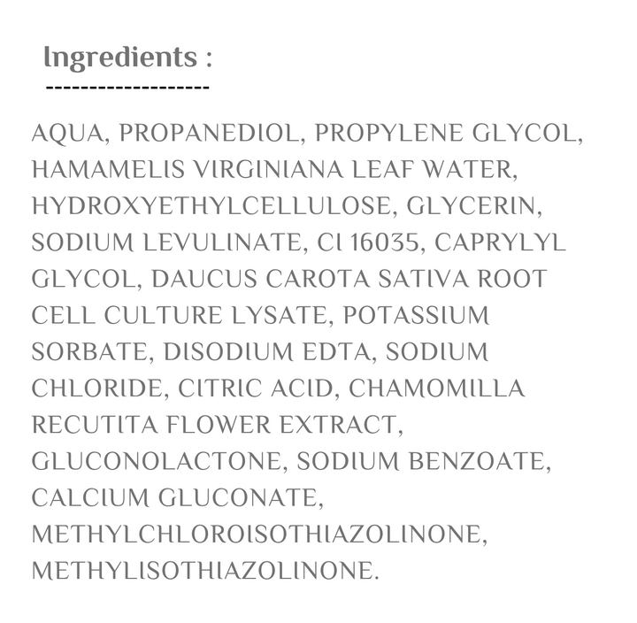 iD Skin Identity Relief Serum for Sensitive Skin 2% - 30ml | اي دي سكين سيروم مُهدِّئ للبشرة الحساسة - سينسيا كاروتا 1% + بابونج 1% - 30 مل