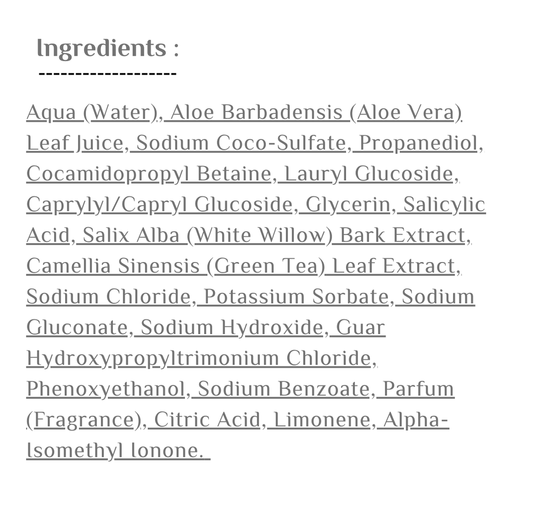 Q+A Salicylic Acid Body Wash - 250ml | كيو بلس ايه غسول الجسم بالسيليسيليك اسيد - 250 مل