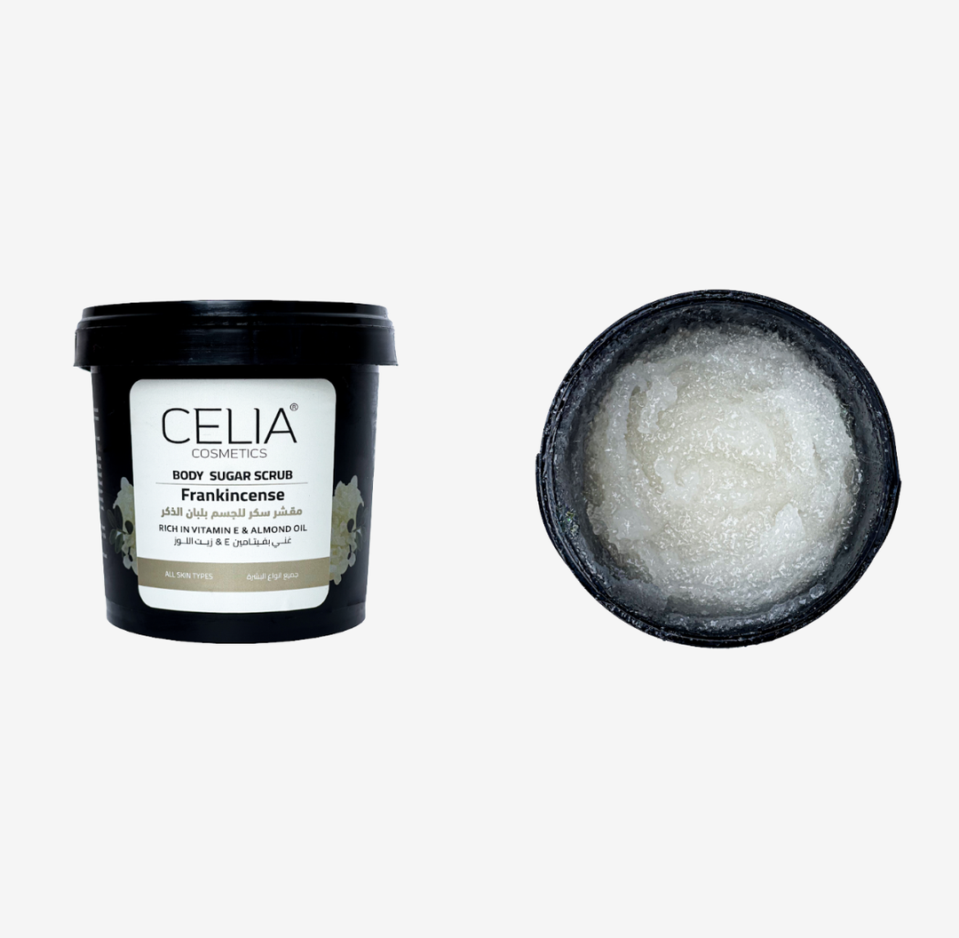 CELIA Body Sugar Scrub - 600g | سيليا مقشر زيتي للجسم - 600 غرام