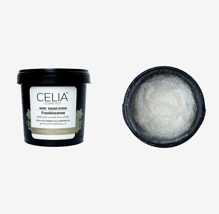 CELIA Body Sugar Scrub - 600g | سيليا مقشر زيتي للجسم - 600 غرام