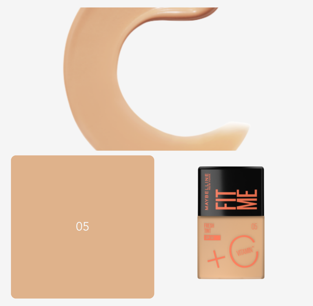 MAYBELLINE Fit Me Fresh Tint Spf50 - 30ml | ميبيلين تنت للوجه spf50 - 30 مل