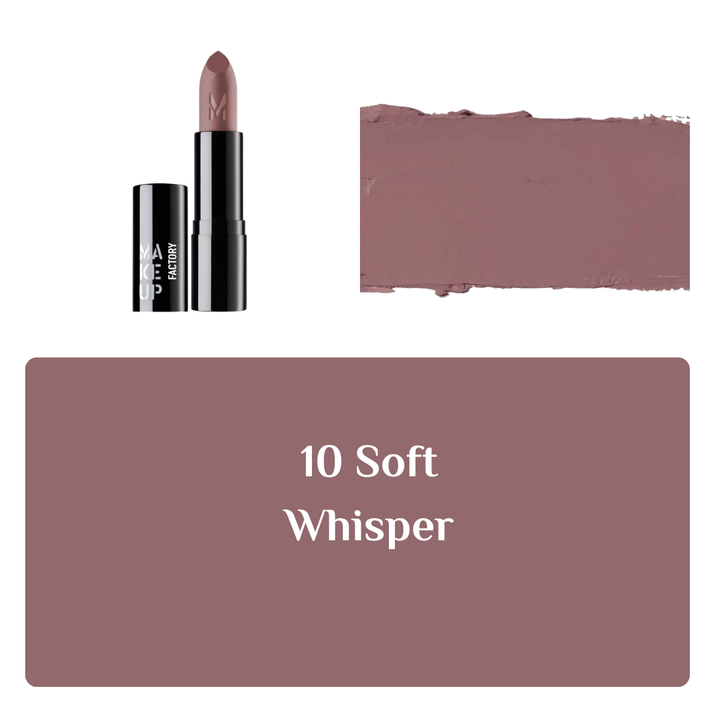 MAKE UP FACTORY Studio Star Velvet Lipstick - 4g | ميكاب فاكتوري ستوديو ستار أحمر شفاه مخملي – 4 غرام