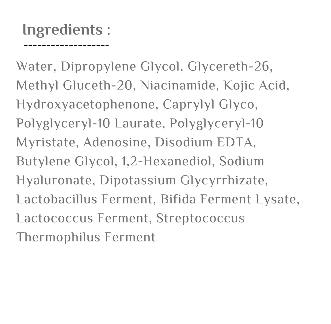 NINE LESS B-Boost 1% Kojic Acid Toner - 200ml | ناين ليس تونر الكوجك اسيد 1% - 200 مل